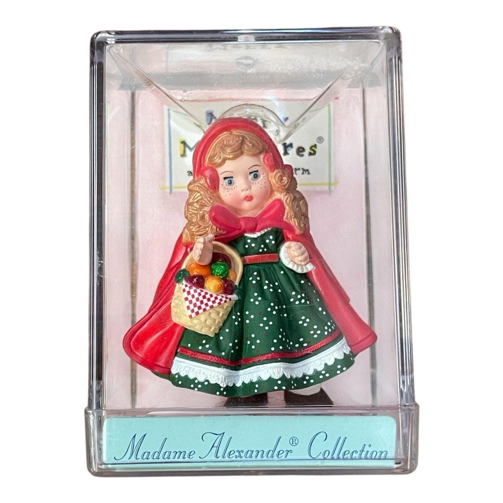 Little Red Riding Hood '91 Hallmark Madame Alexander Collection Merry Miniatures